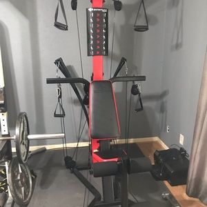 Bowflex PR3000 home gym.